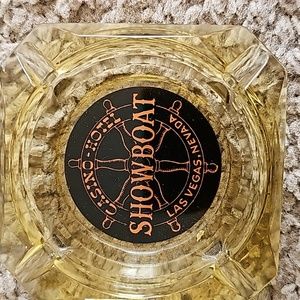 Vintage 1960  Showboat Ashtray never used